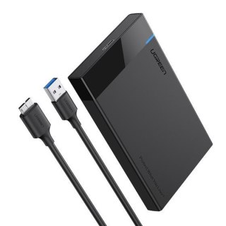 UGREEN Ugreen Obudowa na dysk SATA 2,5'' HDD SSD+kabel 0,5m (czarny)