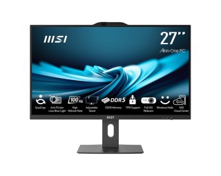 MSI MSI AIO PRO AP272P 14M-881XEU i5-14400 27" IPS LED FHD Non-Touch Anti-Glare 16GB SSD500GB M.2 AX211 WiFi 6E NoOS Black (WYPRZEDA