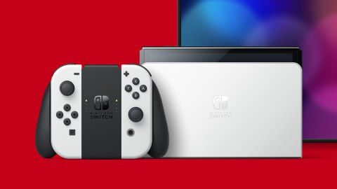 NINTENDO NINTENDO Switch OLED White (WYPRZEDAŻ)