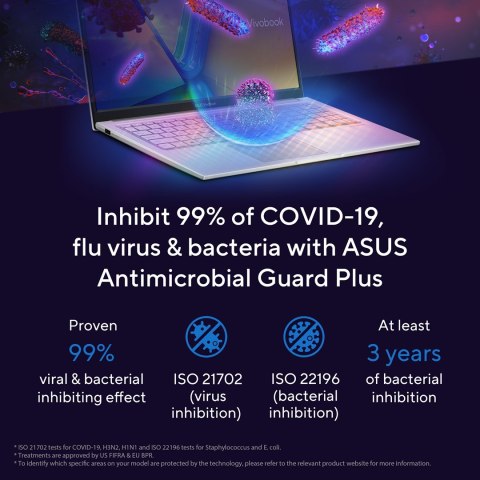 ASUS ASUS Vivobook 15 X1504VA-BQ2947 Core 5 120U 15.6"FHD IPS-level Panel 60Hz 250nits AG 16GB DDR4 SSD512 Intel Graphics WLAN+BT Cam