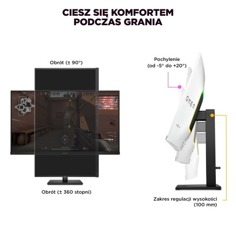Hewlett-Packard MONITOR HP OLED, UHD 31,5" OMEN Transcend 32 (9R181E9) 240Hz