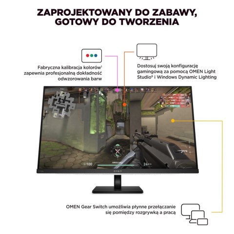 Hewlett-Packard MONITOR HP OLED, UHD 31,5" OMEN Transcend 32 (9R181E9) 240Hz