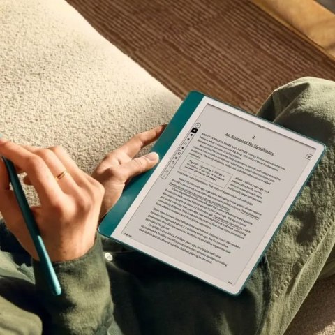 KINDLE Ebook New Kindle Scribe - 2024 release 10.2" glare-free 64GB Wi-Fi (Without Lockscreen Ads) with Premium Pen Jade