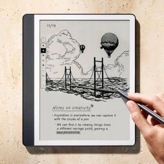 KINDLE Ebook New Kindle Scribe - 2024 release 10.2" glare-free 64GB Wi-Fi (Without Lockscreen Ads) with Premium Pen Tungsten