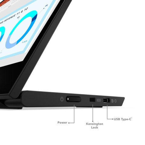 Lenovo Lenovo ThinkVision M14d 14" QHD IPS 60Hz 300nits AG 2xUSB-C Raven Black (WYPRZEDAŻ)
