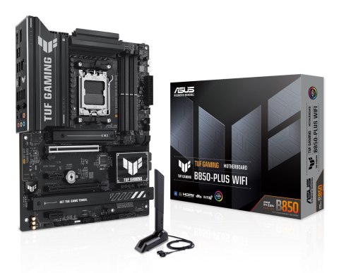 ASUS Płyta główna ASUS TUF GAMING B850-PLUS WIFI (WYPRZEDAŻ)