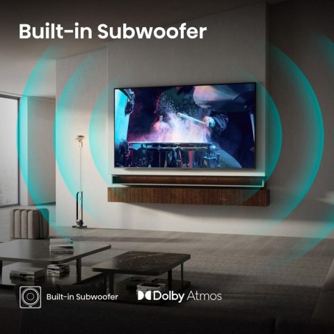 HISENSE Telewizor Hisense 55U7Q ULED 55'' 4K Ultra HD 144Hz VIDAA Dolby Vision Czarny