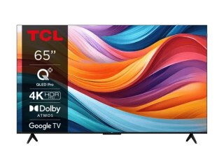 TCL Telewizor TCL 65T7B QLED PRO 65" 4K Ultra HD Google TV Dolby Atmos DVB-T2 Tytanowy