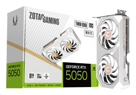 ZOTAC Karta graficzna ZOTAC GAMING GeForce RTX 5050 Twin Edge OC White