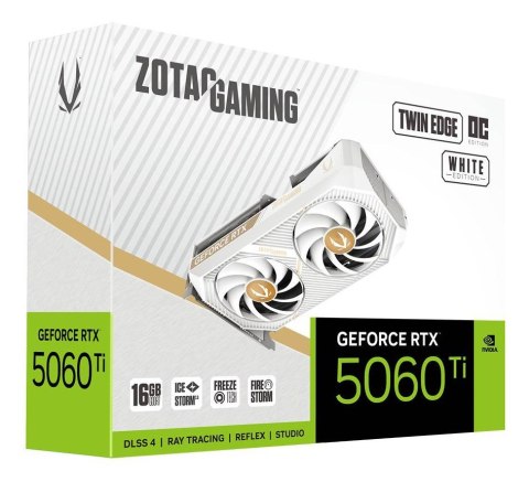 ZOTAC Karta graficzna ZOTAC GAMING GeForce RTX 5060 Ti Twin Edge OC White