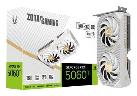 ZOTAC Karta graficzna ZOTAC GAMING GeForce RTX 5060 Ti Twin Edge OC White