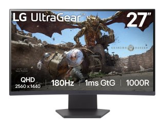 LG MONITOR LG LED 27" 27GS60QC-B 180Hz (WYPRZEDAŻ)