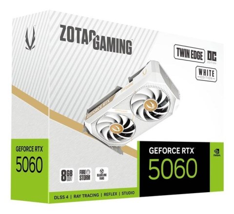 ZOTAC Karta graficzna ZOTAC GAMING GeForce RTX 5060 Twin Edge OC White